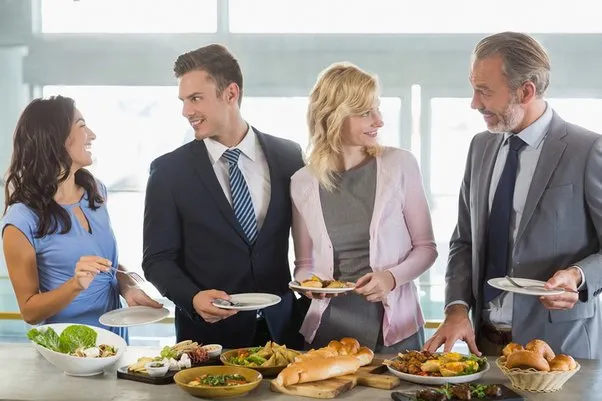 How corporate catering affects productivity